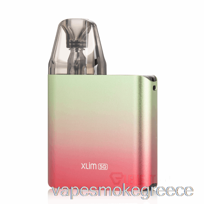 Vape Greece Oxva Xlim Sq Kit ροζ πράσινο